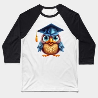 Blue Owl Graduation Baseball T-Shirt